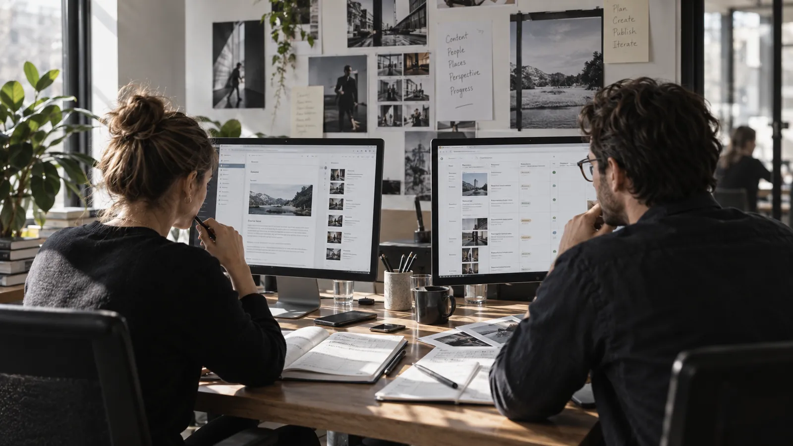 The Super Agency team at work