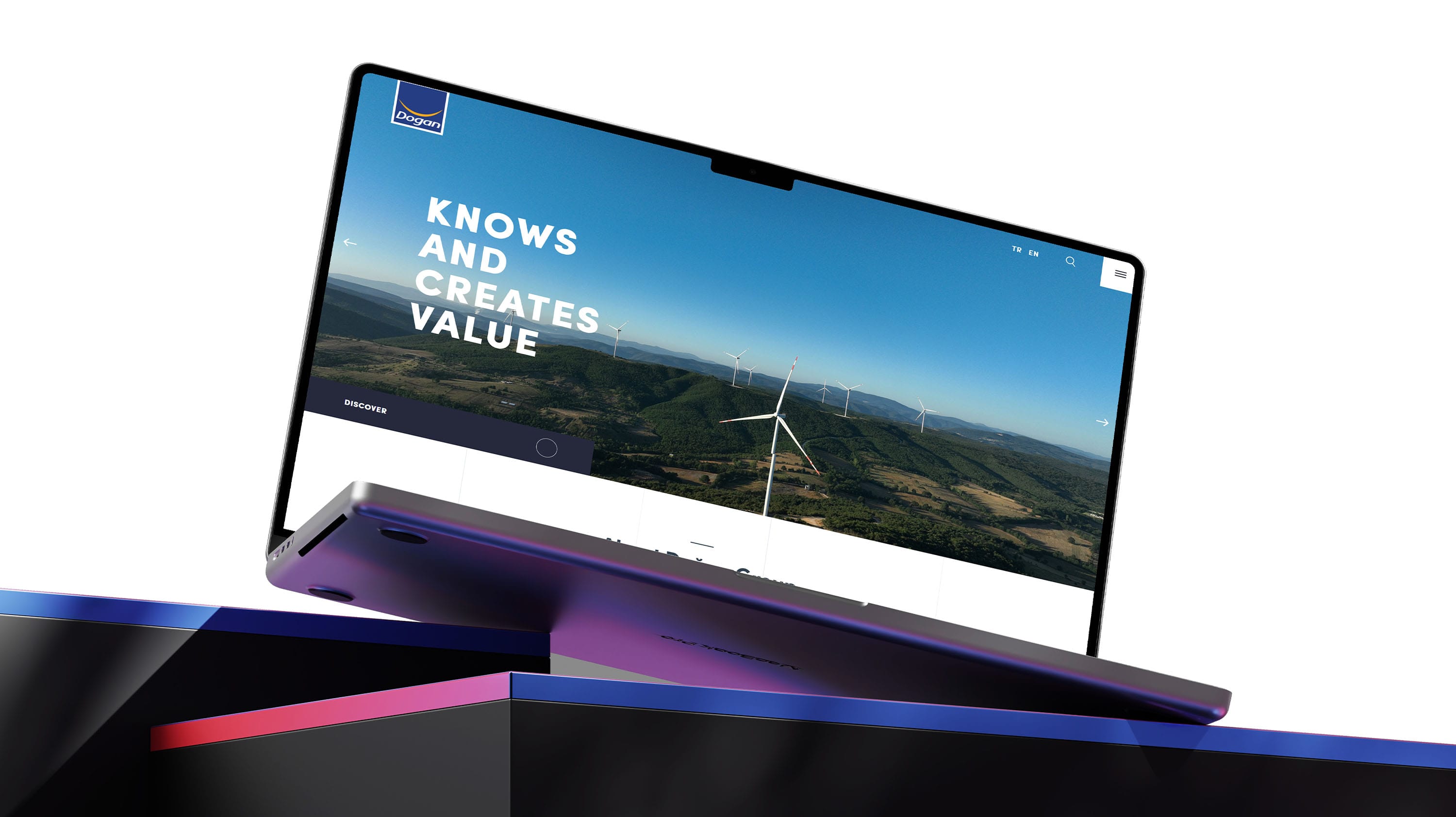 Doğan Holding — website design and engineering by Super Agency
