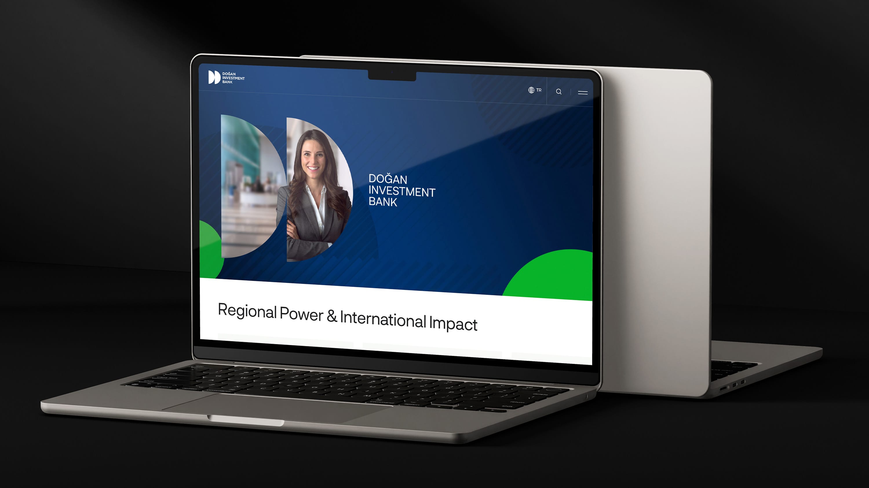 Doğan Investment Bank — website design and engineering by Super Agency