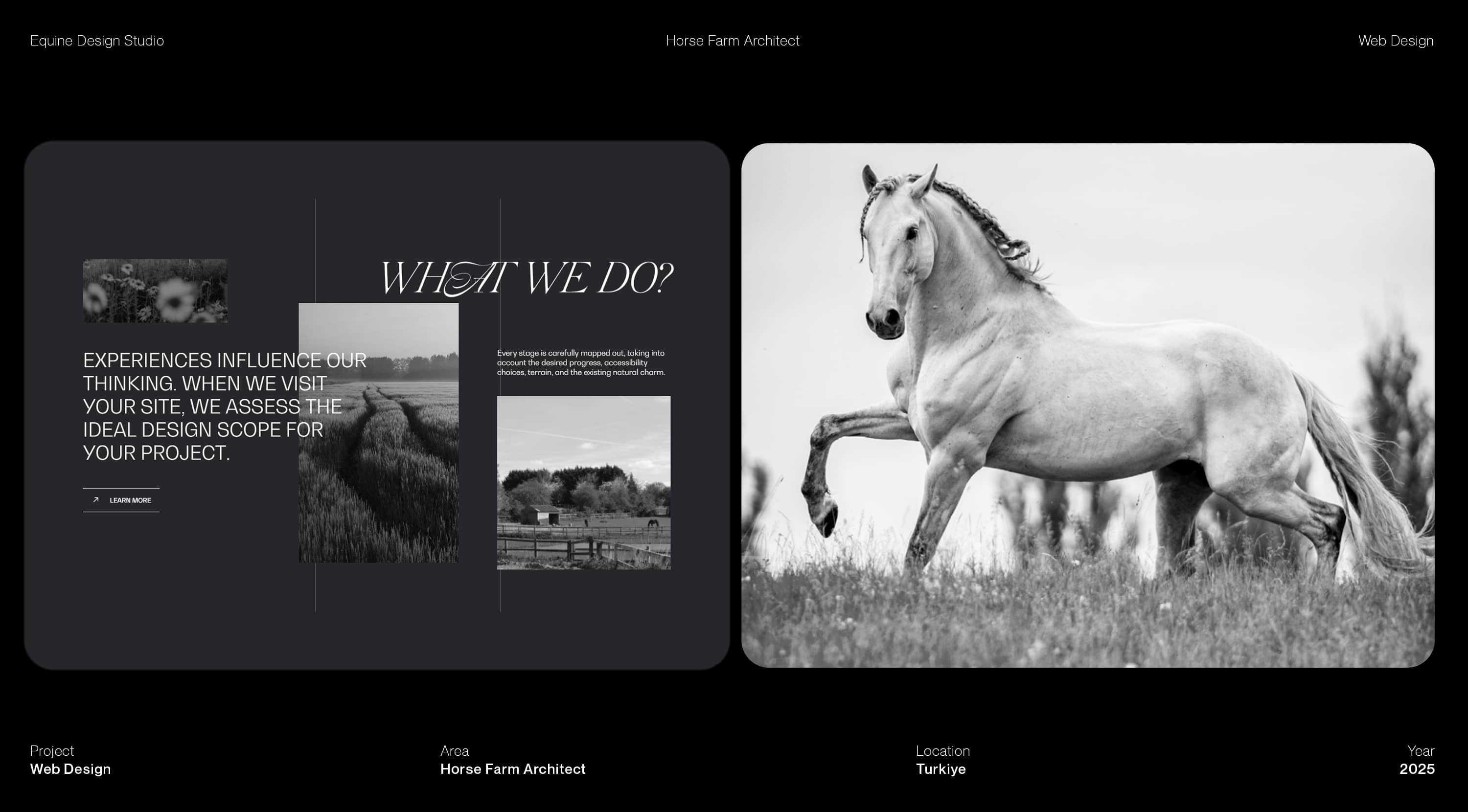 Equine Design Studio — website design and engineering by Super Agency