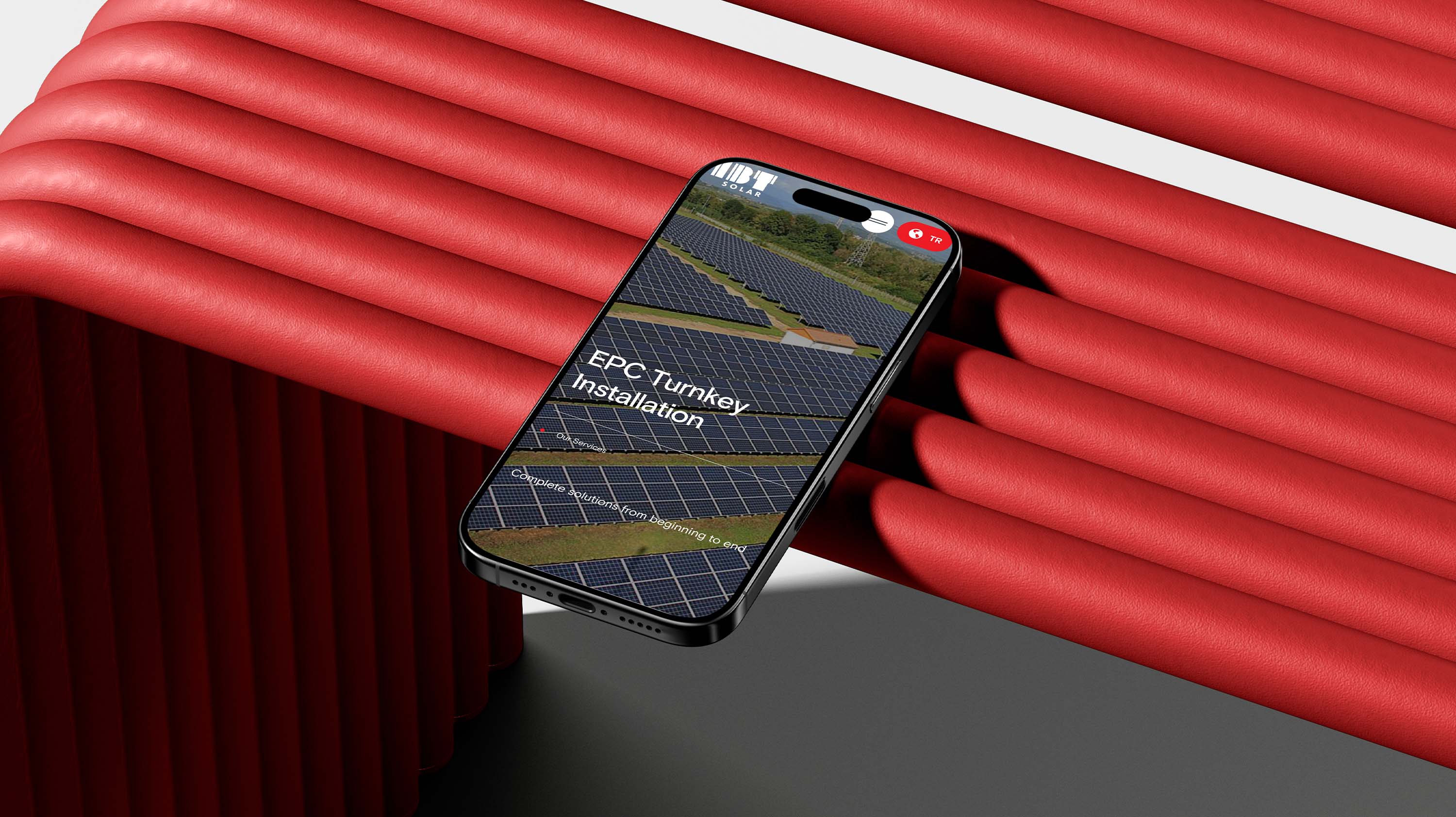 IBT Solar — website design and engineering by Super Agency