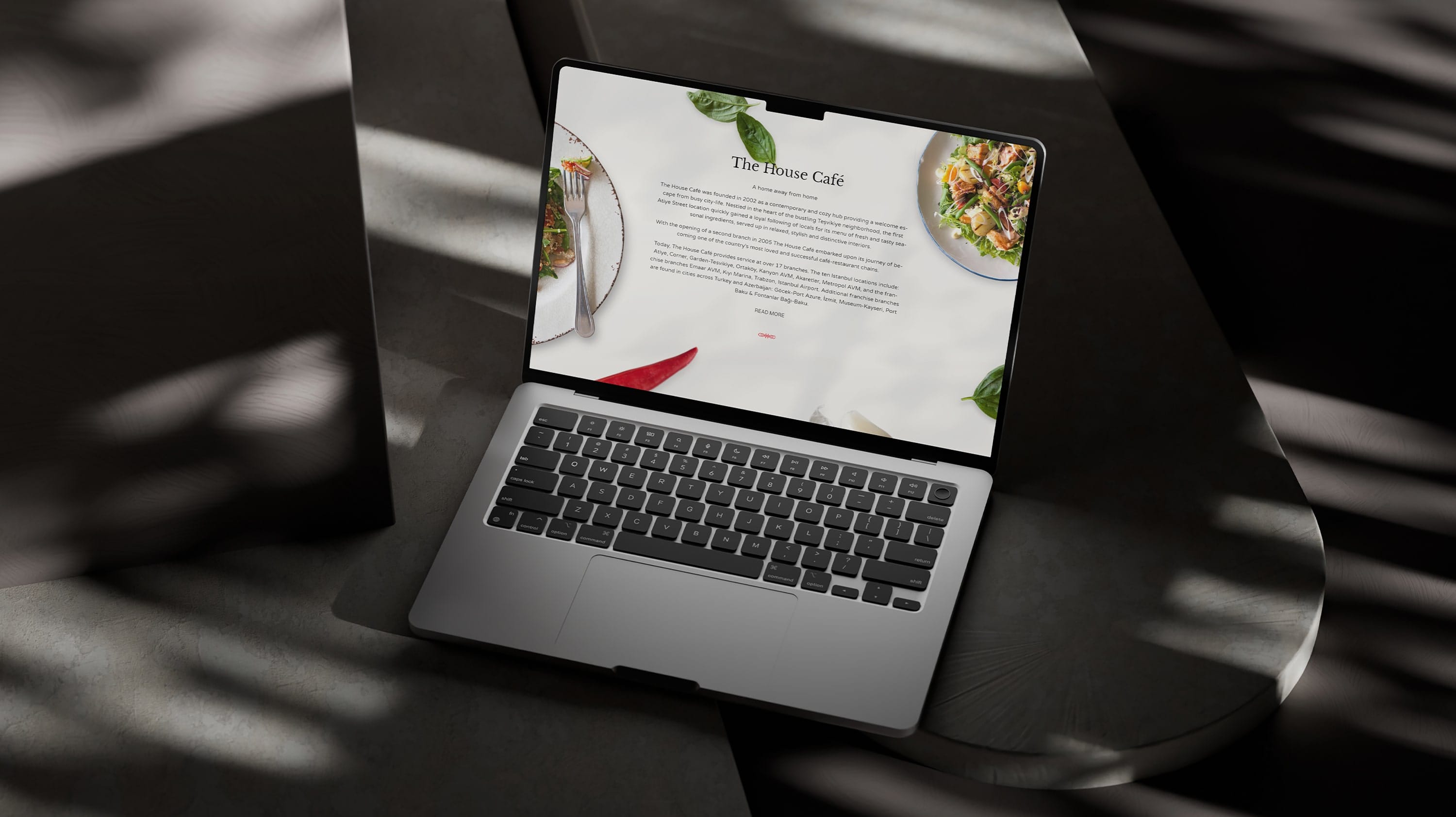 The House Cafe — website design and engineering by Super Agency