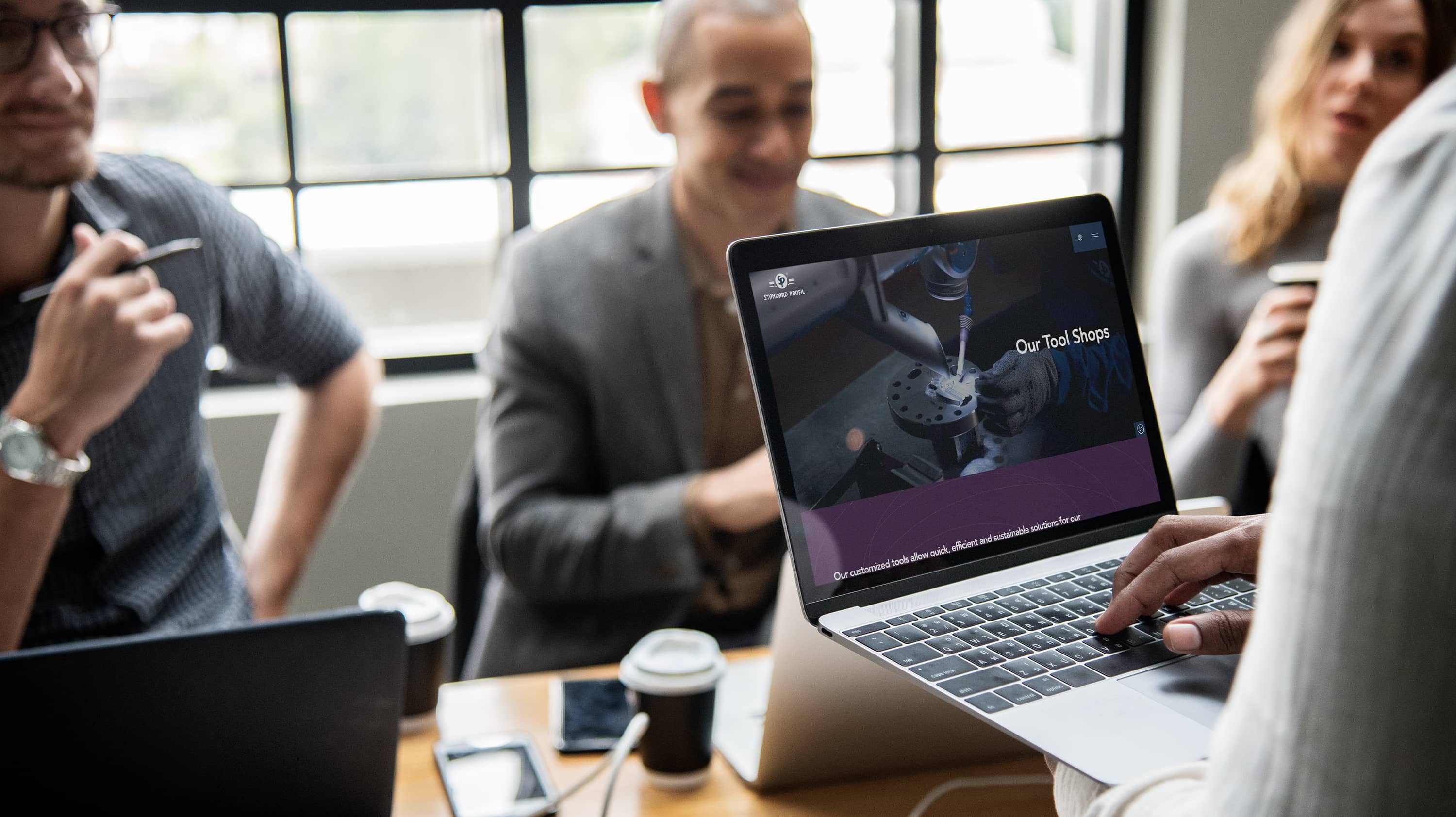 Standard Profil — website design and engineering by Super Agency